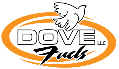 Logo of Dove Fuels LLC, a fuel company.